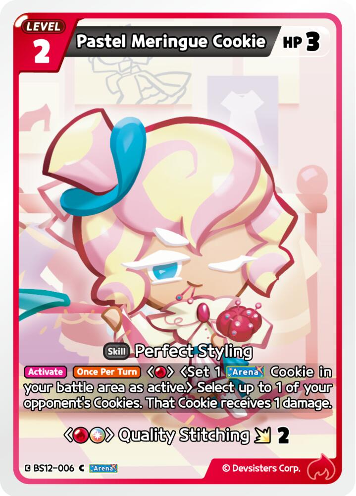 Pastel Meringue Cookie, Festival Arena BS12-006