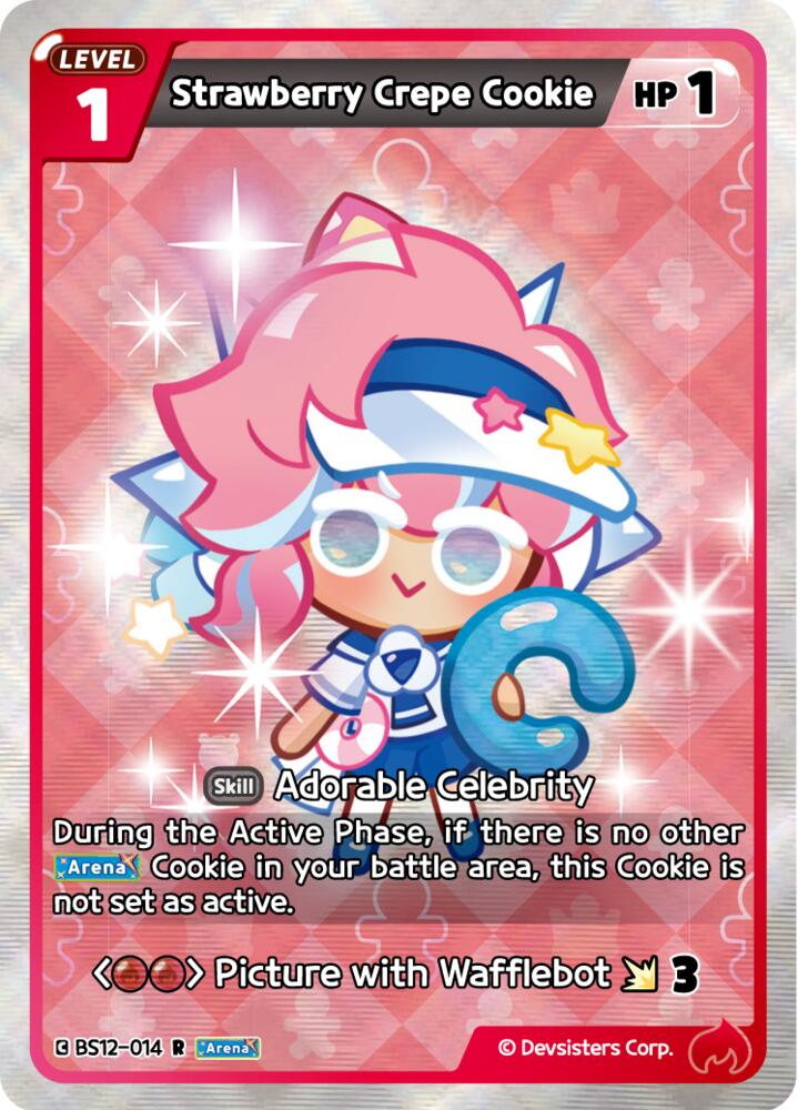Strawberry Crepe Cookie, Festival Arena BS12-014