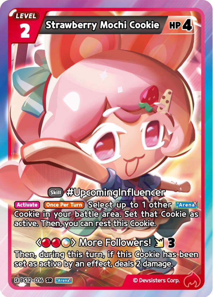 Strawberry Mochi Cookie, Festival Arena BS12-016