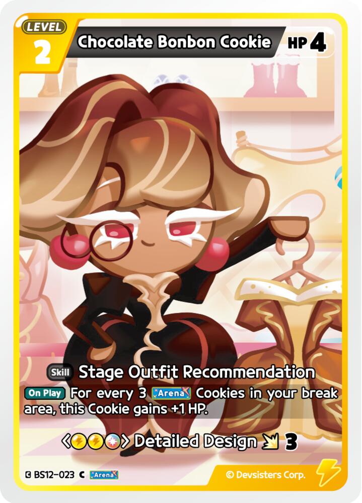 Chocolate Bonbon Cookie, Festival Arena BS12-023