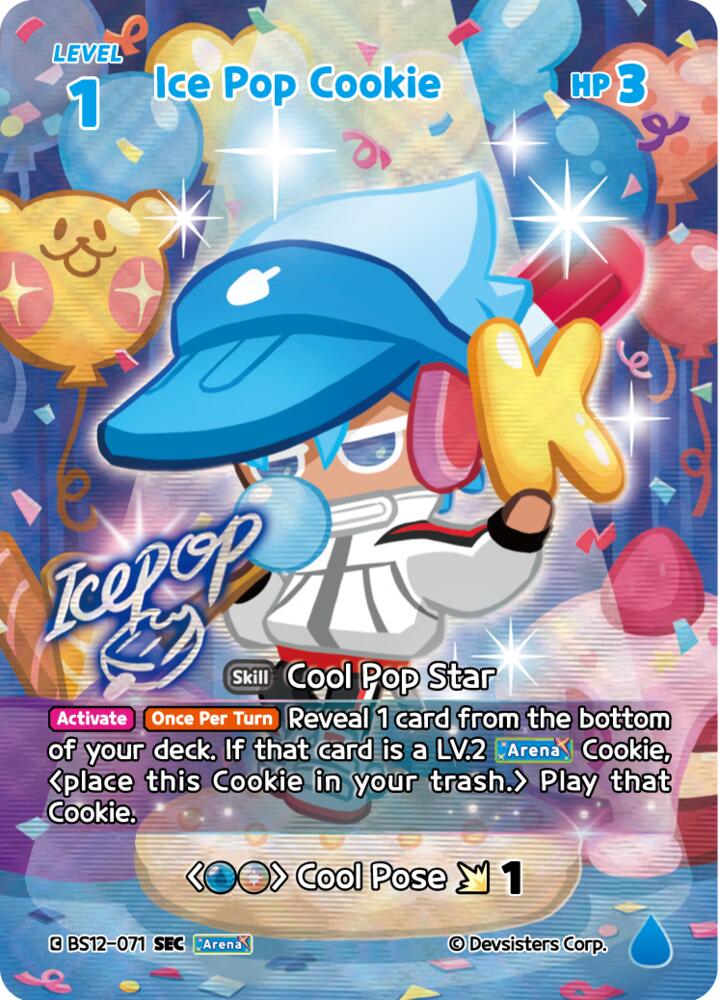 Ice Pop Cookie (SEC), Festival Arena BS12-071