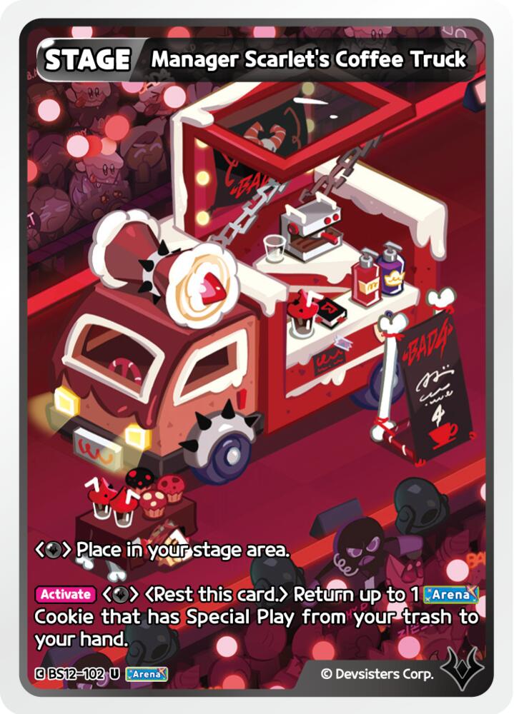 Manager Scarlet's Coffee Truck, Festival Arena BS12-102