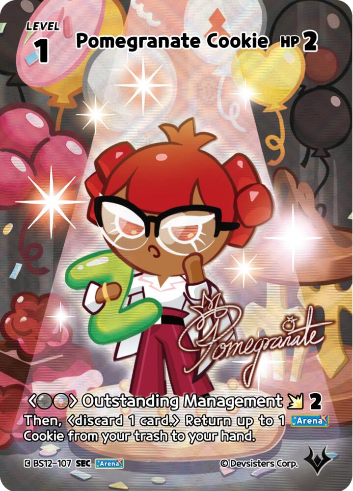 Pomegranate Cookie (SEC), Festival Arena BS12-107
