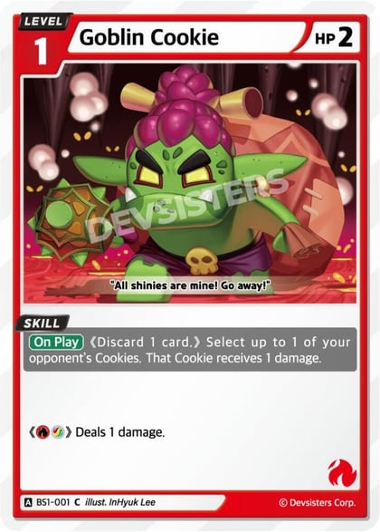 Goblin Cookie, Brave Beginning BS1-001