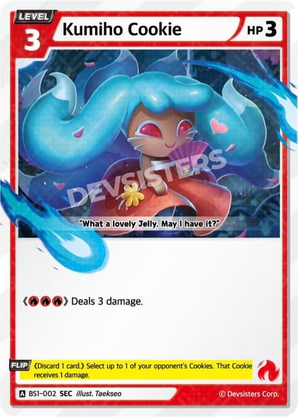 Kumiho Cookie (002) (SEC), Brave Beginning BS1-002