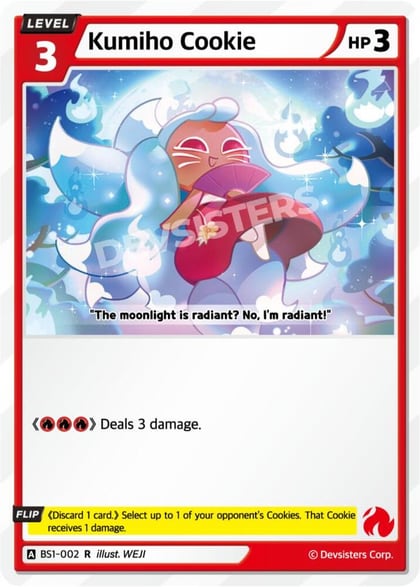 Kumiho Cookie (002), Brave Beginning BS1-002
