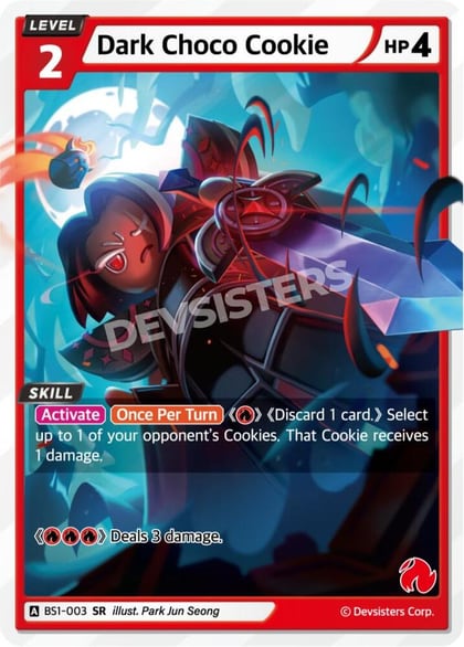 Dark Choco Cookie, Brave Beginning BS1-003