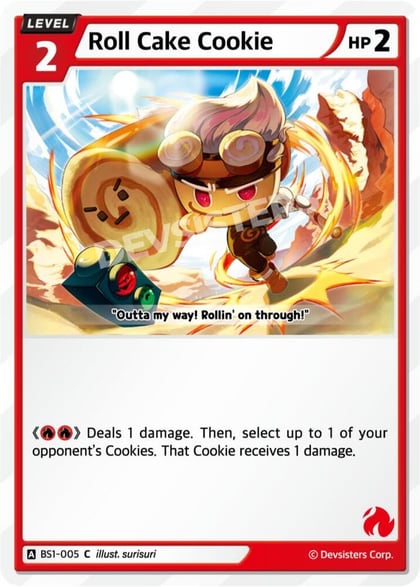 Roll Cake Cookie, Brave Beginning BS1-005