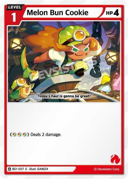 Melon Bun Cookie, Brave Beginning BS1-007