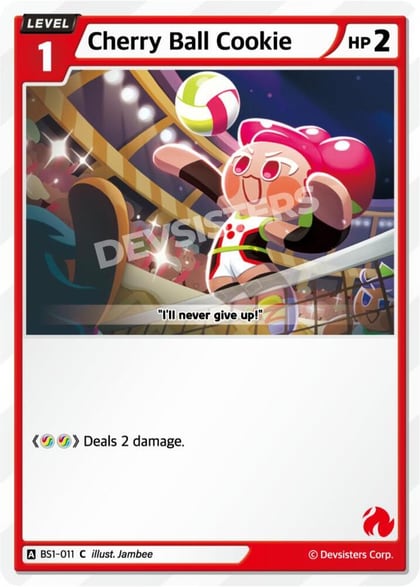 Cherry Ball Cookie, Brave Beginning BS1-011
