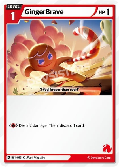 GingerBrave (013), Brave Beginning BS1-013