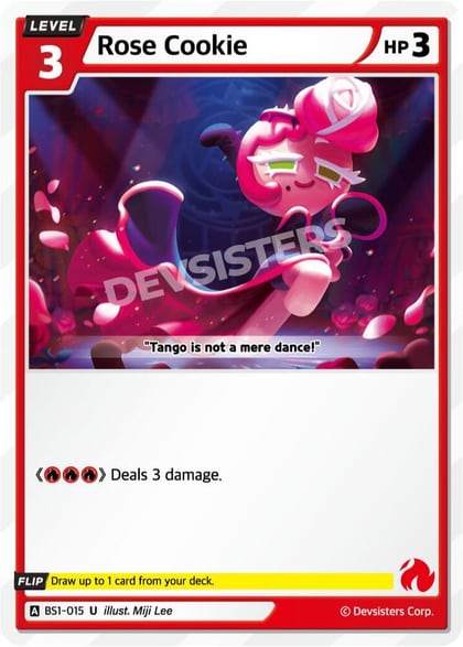 Rose Cookie (015), Brave Beginning BS1-015