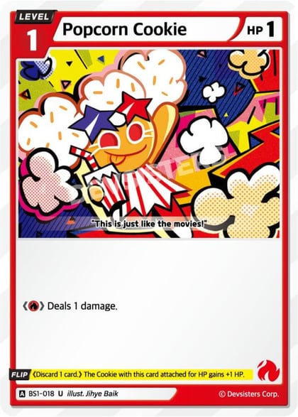 Popcorn Cookie, Brave Beginning BS1-018
