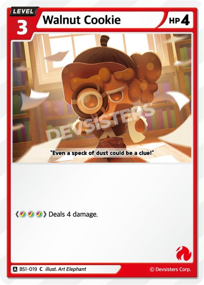 Walnut Cookie, Brave Beginning BS1-019