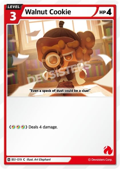 Walnut Cookie, Brave Beginning BS1-019