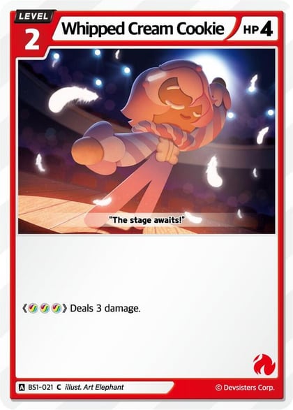 Whipped Cream Cookie, Brave Beginning BS1-021