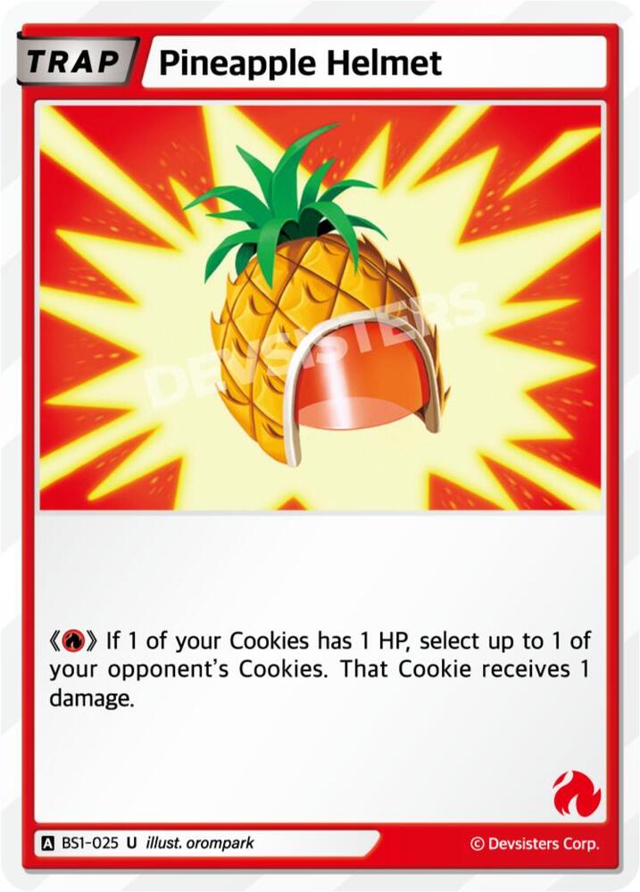 Pineapple Helmet, Brave Beginning BS1-025