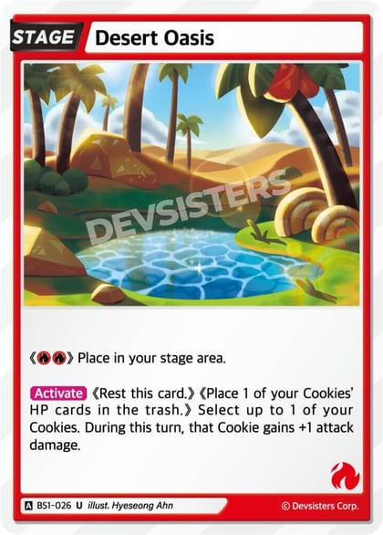 Desert Oasis, Brave Beginning BS1-026