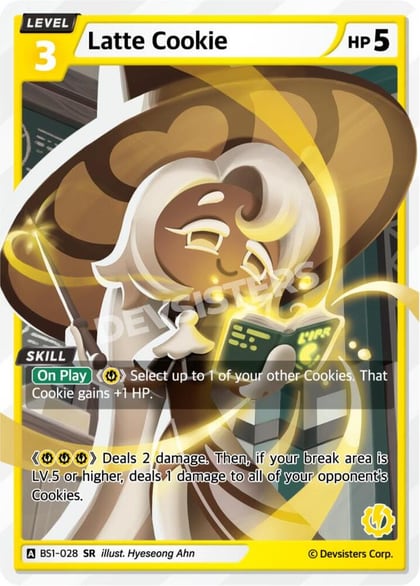 Latte Cookie, Brave Beginning BS1-028