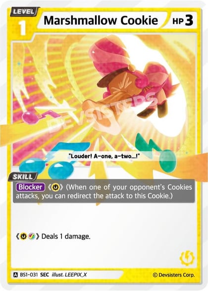 Marshmallow Cookie (SEC), Brave Beginning BS1-031
