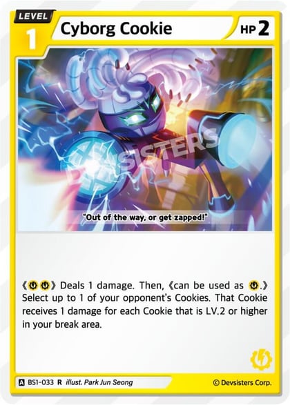 Cyborg Cookie, Brave Beginning BS1-033