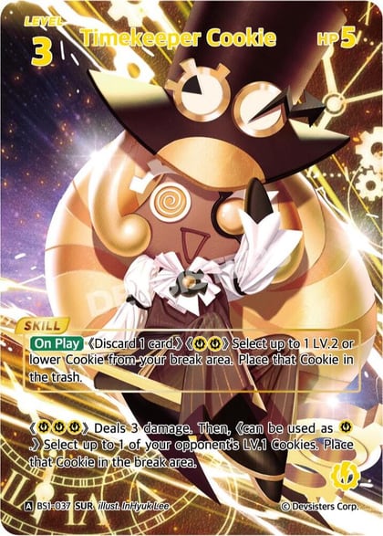 Timekeeper Cookie (SUR), Brave Beginning BS1-037