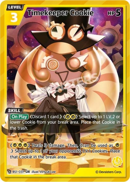 Timekeeper Cookie, Brave Beginning BS1-037