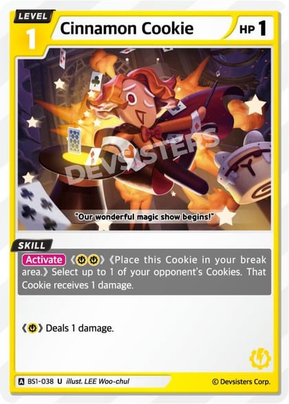 Cinnamon Cookie, Brave Beginning BS1-038
