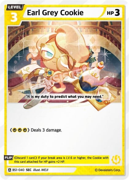 Earl Grey Cookie (SEC), Brave Beginning BS1-040