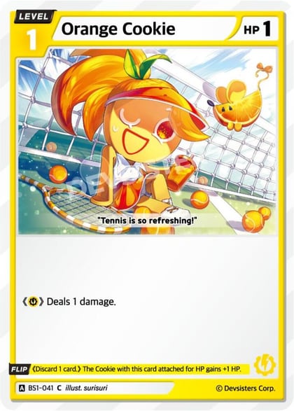 Orange Cookie, Brave Beginning BS1-041