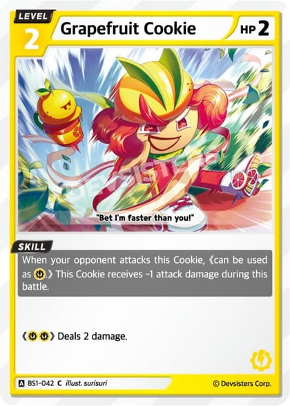 Grapefruit Cookie, Brave Beginning BS1-042