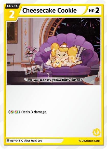 Cheesecake Cookie (043), Brave Beginning BS1-043
