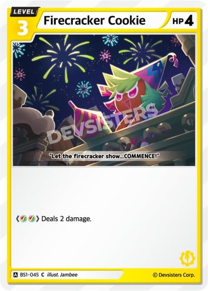 Firecracker Cookie, Brave Beginning BS1-045