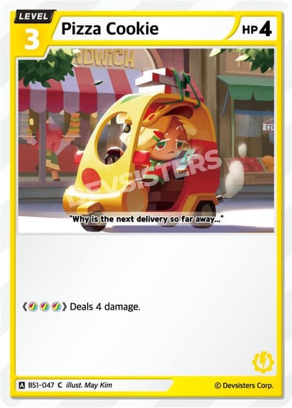 Pizza Cookie, Brave Beginning BS1-047
