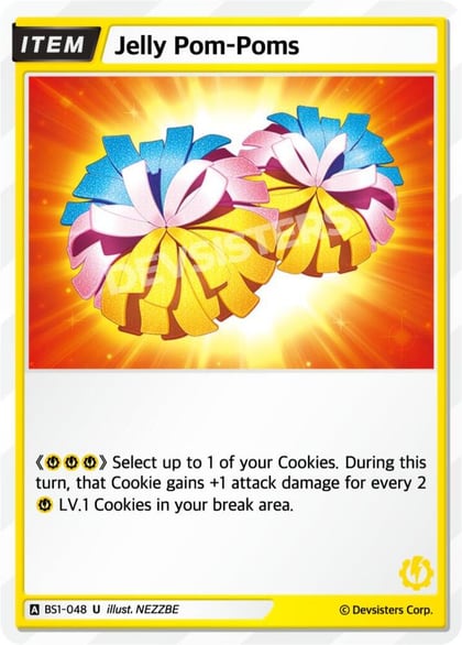 Jelly Pom-Poms, Brave Beginning BS1-048