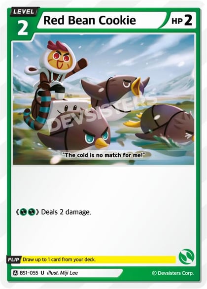 Red Bean Cookie, Brave Beginning BS1-055
