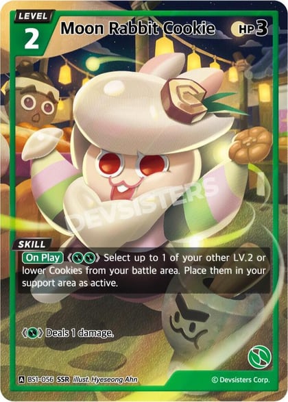 Moon Rabbit Cookie (SSR), Brave Beginning BS1-056