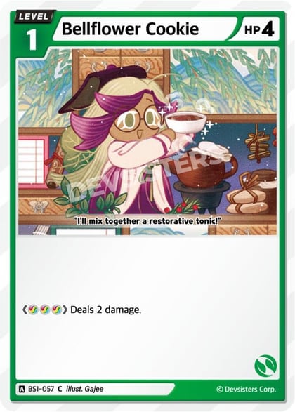 Bellflower Cookie, Brave Beginning BS1-057