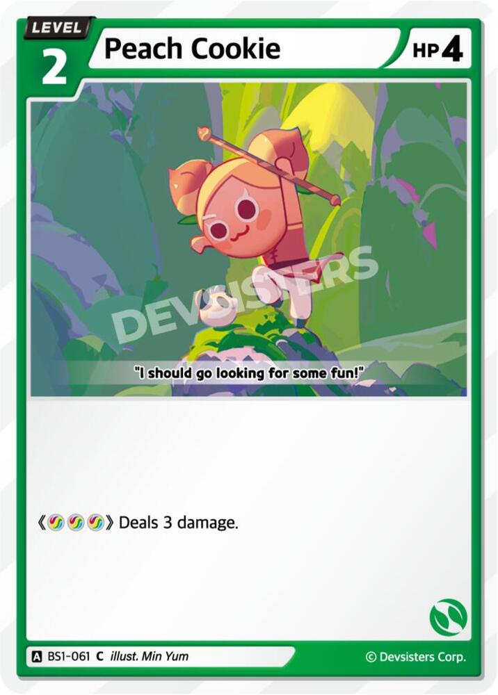 Peach Cookie, Brave Beginning BS1-061