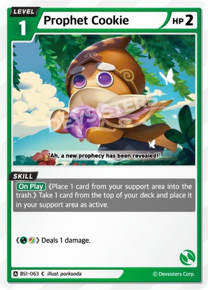 Prophet Cookie, Brave Beginning BS1-063