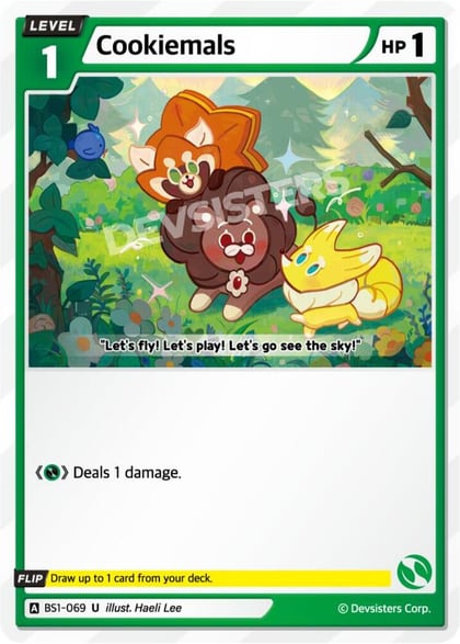 Cookiemals, Brave Beginning BS1-069