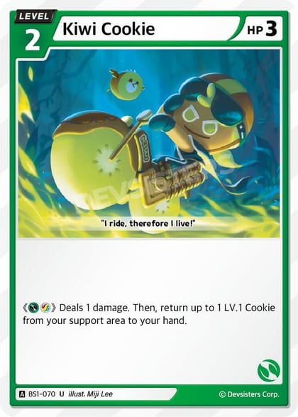 Kiwi Cookie (U), Brave Beginning BS1-070