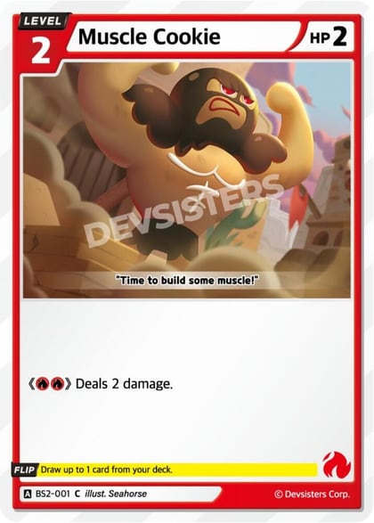 Muscle Cookie, Brave Beginning BS2-001
