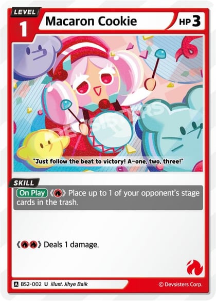 Macaron Cookie, Brave Beginning BS2-002