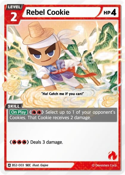 Rebel Cookie (SEC), Brave Beginning BS2-003