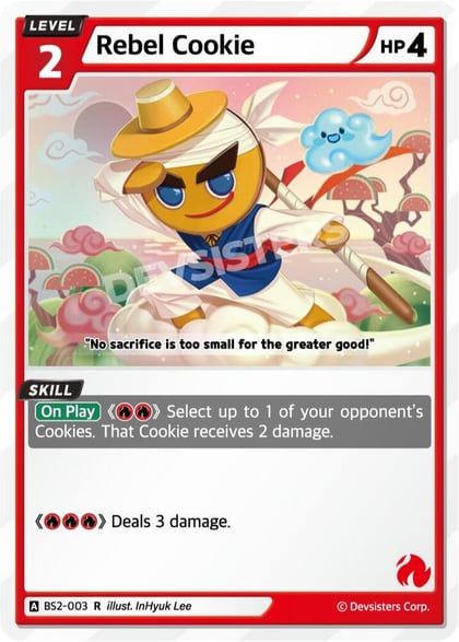 Rebel Cookie, Brave Beginning BS2-003