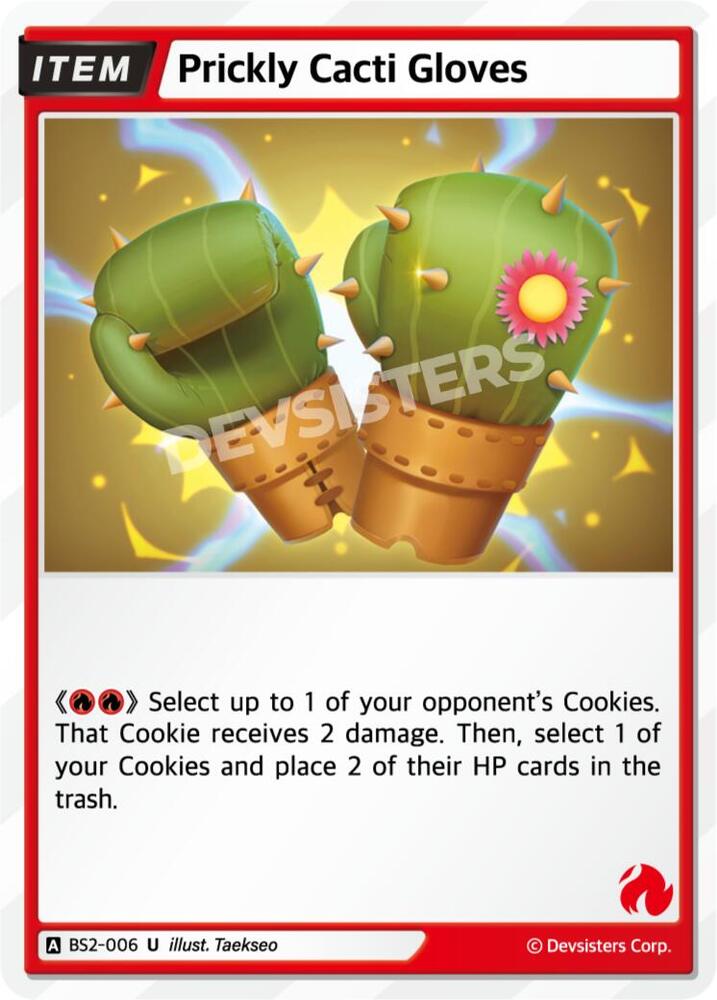 Prickly Cacti Gloves, Brave Beginning BS2-006