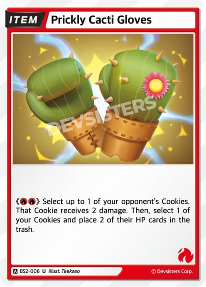 Prickly Cacti Gloves, Brave Beginning BS2-006