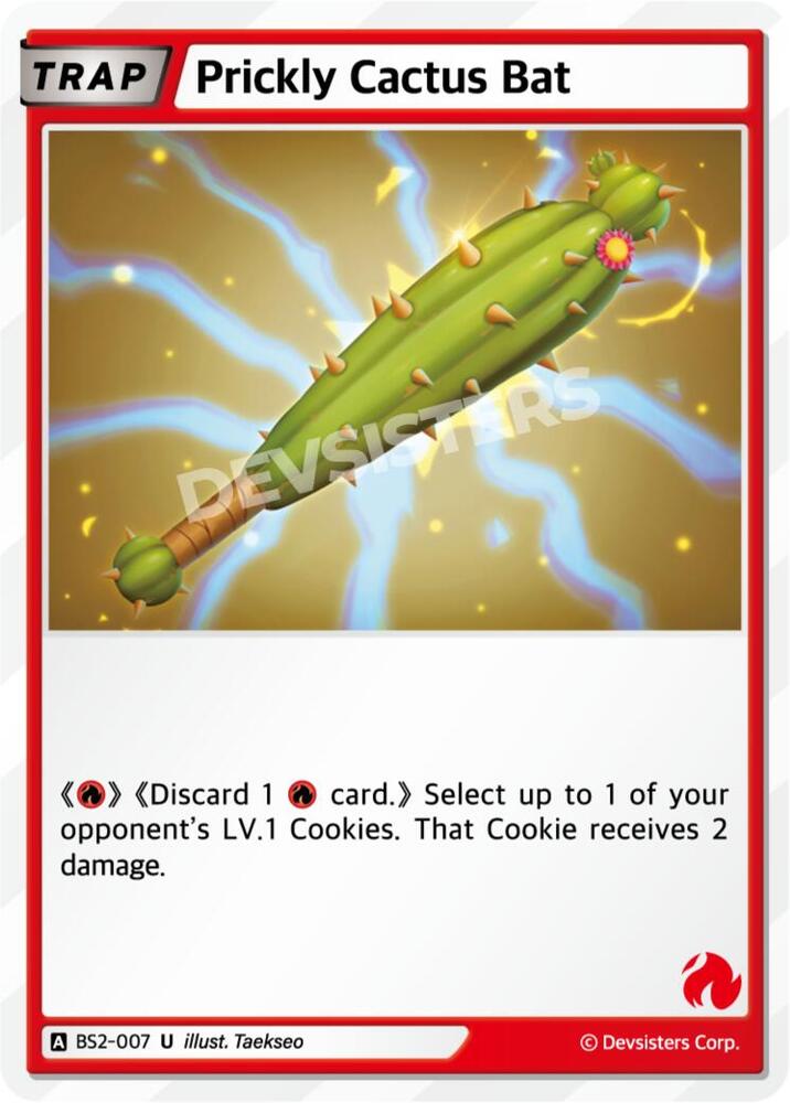 Prickly Cactus Bat, Brave Beginning BS2-007