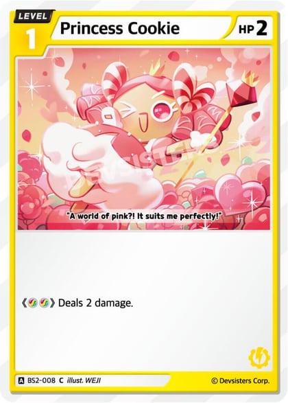 Princess Cookie, Brave Beginning BS2-008